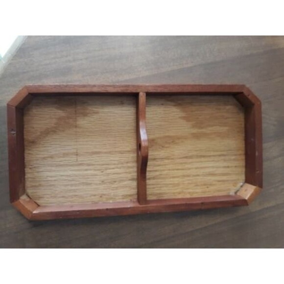 Wood Jewelry Trinket Box with Tray and Photo Insert Keepsake - Picture 6 of 12